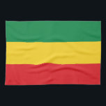 Flag Grün, Gold (Gelb) und Rot Küchentuch<br><div class="desc">Die Farben Grün,  Gold (Gelb) und Rot. 

Vintage Alte Schule Alternative Hip Hop T Shirts Bekleidung,  Hats,  Sticker,  Smart Phone Cases und mehr.</div>