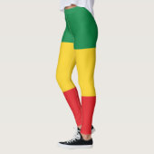 Flag Grün, Gold (Gelb) und Rot Leggings (Links)