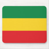 Flag Grün, Gold (Gelb) und Rot Mousepad (Vorne)