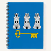 Flag Havanna, kubanisches Notebook Notizblock (Vorderseite)