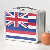 Flag Hawaii Metal Lunch Box (Beispiel)