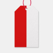 Flag Hesse-Geschenketiketts Geschenkanhänger (Rückseite)