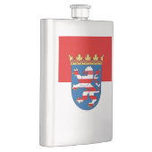 Flag Hesse Hip Flask Flachmann (Rechts)