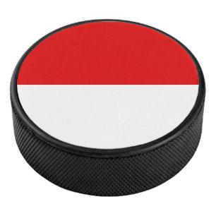 Flag Hesse Hockey Puck