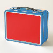 Flag Hesse Metal Lunch Box (Rückseite)