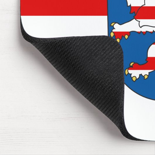 Flag Hesse Mouse Pad Mousepad (Ecke)