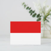 Flag Hesse Postcard Postkarte (Stehend Vorderseite)