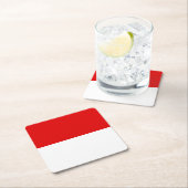 Flag Hesse Square Paper Untersetzer (Vor Ort)