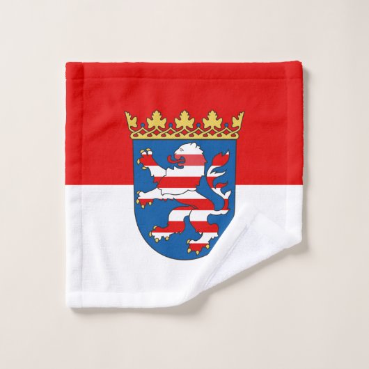 Flag Hesse Wash Cloth Waschlappen (Waschlappen)