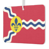 Flag HesseFlag von St. Louis, Missouri-Notebook Autolufterfrischer (Links)