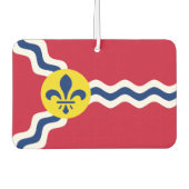 Flag HesseFlag von St. Louis, Missouri-Notebook Autolufterfrischer (Vorderseite)