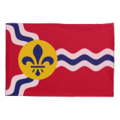 Flag HesseFlag von St. Louis, Missouri-Notebook Kissenbezug (Rückseite)