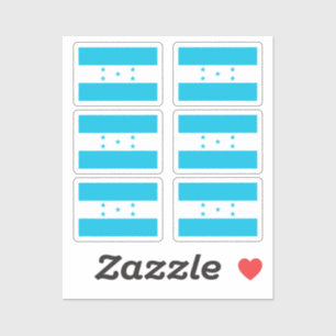 Flag Honduras Collection Pack mit 6 Aufkleber