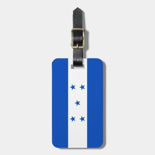Flag Honduras Easy ID Personal Gepäckanhänger (Vorderseite vertikal)
