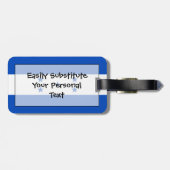 Flag Honduras Easy ID Personal Gepäckanhänger (Rückseite horizontal)