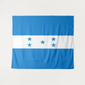 Flag Honduras Tapestry Wandteppich (Vorderseite (Horizontal))