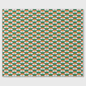 Flag Honeycomb Wrapping Paper für Indien Geschenkpapier (Flach)