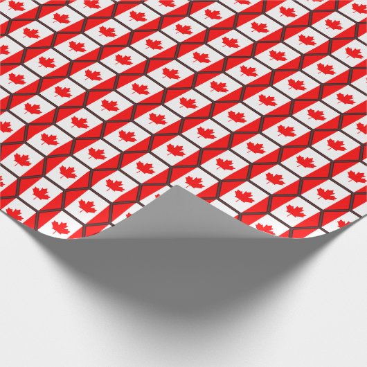 Flag Honeycomb Wrapping Paper Geschenkpapier (Ecke)