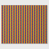 Flag Honeycomb Wrapping Paper Geschenkpapier (Flach)