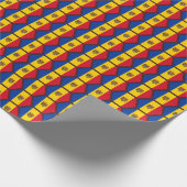 Flag Honeycomb Wrapping Paper Geschenkpapier (Ecke)