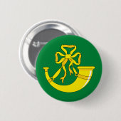Flag Huntingdonshire Button (Vorne & Hinten)
