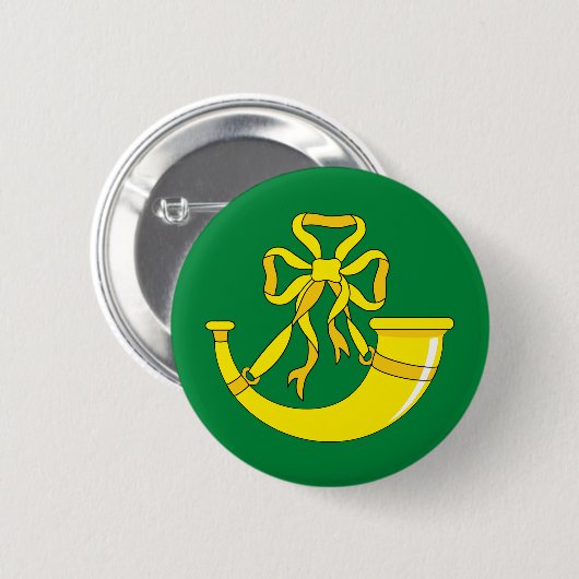 Flag Huntingdonshire Button (Vorne & Hinten)