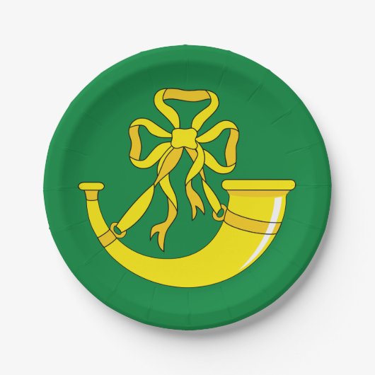 Flag Huntingdonshire Paper Tellers Pappteller (Vorderseite)