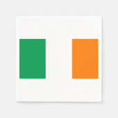 Flag Ireland Paper Napkins Serviette (Vorderseite)