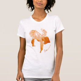 Flag Iris kunstvolle Herbstfarben T - Shirt