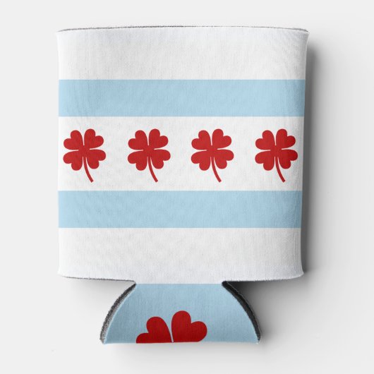 Flag Irish Chicago Dosenkühler (Vorderseite)