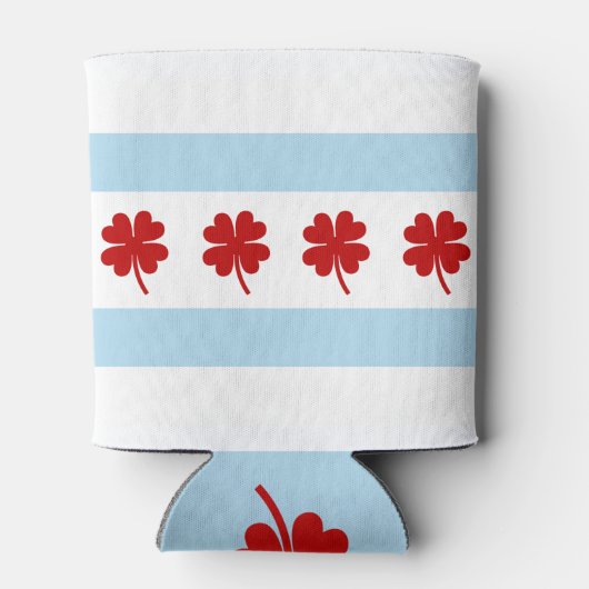 Flag Irish Chicago Dosenkühler (Rückseite)