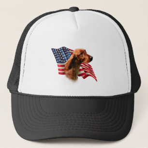 Flag Irish Setter Truckerkappe