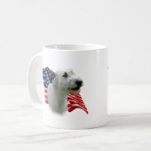 Flag Irish Wolfhound Kaffeetasse (Vorderseite Links)