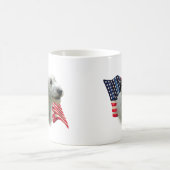 Flag Irish Wolfhound Kaffeetasse (Mittel)