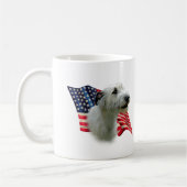 Flag Irish Wolfhound Kaffeetasse (Links)