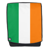 Flag Irland Adult Backpack Rucksack (Vorderseite)