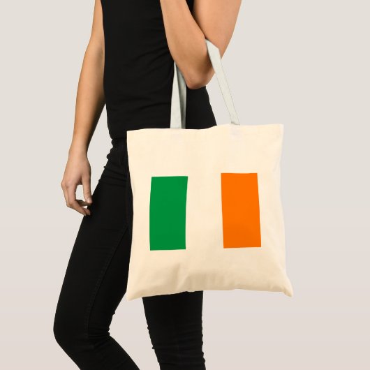 Flag Irland Budget Tote Bag Tragetasche (Vorderseite (Produkt))