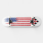 Flag Jets Skateboard (Horizontal)