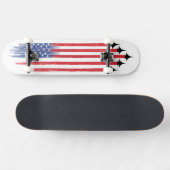 Flag Jets Skateboard (Horizontal)