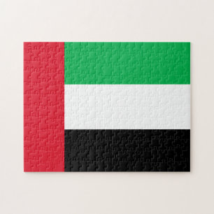 Flag Jigsaw Puzzle (Vereinigte Arabische Emirate)