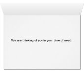 Flag-Karte ist gefallen, aber nicht vergessen (Innenansicht Horizontal (Unten))