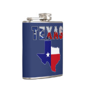 Flag-Karte mit Texas Flachmann (Rechts)