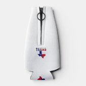Flag-Karte mit Texas Flaschenkühler (Rückseite)