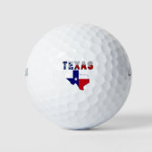 Flag-Karte mit Texas Golfball (Vorderseite)