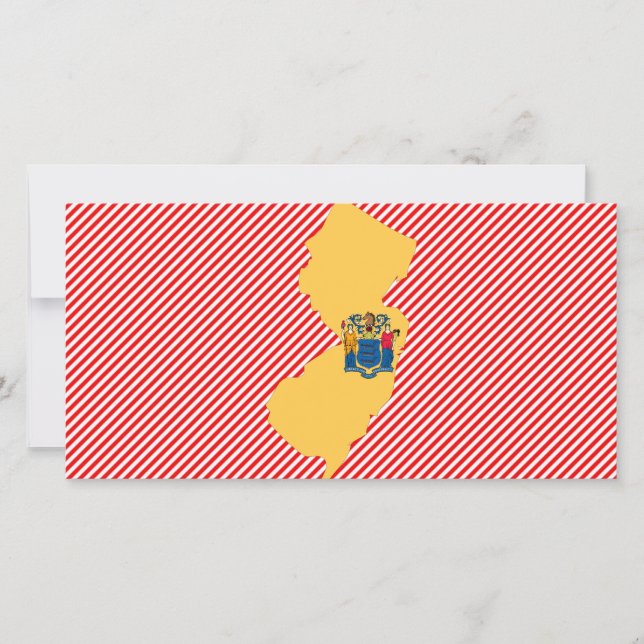 Flag-Karte New Jersey (Vorderseite)