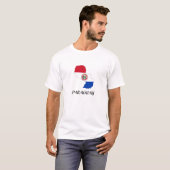 Flag-Karte Paraguays T-Shirt (Vorne ganz)