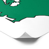 Flag-Karte Poster (Ecke)