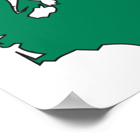 Flag-Karte Poster (Ecke)