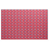 Flag-Kartenmuster der Staaten Stoff (Yard (91,4 cm))