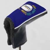 Flag Kentucky Golf Head Cover Golf Headcover (3/4 Vorderseite)